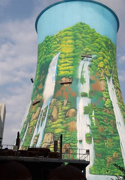 煙囪防腐，冷卻塔防腐