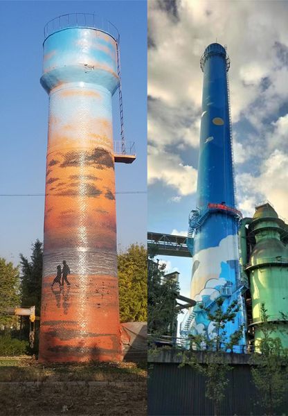 煙囪防腐，冷卻塔防腐