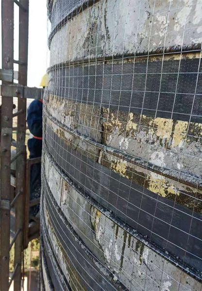 煙囪加固，煙囪修復(fù)