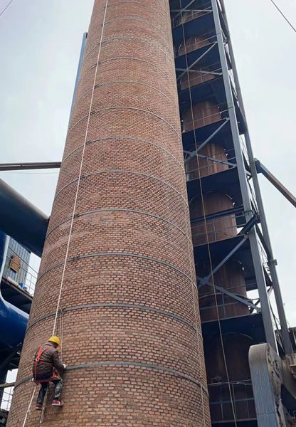 煙囪加固，煙囪修復