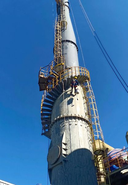 煙囪美化、煙囪彩繪