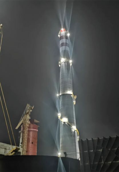 煙囪美化、煙囪彩繪