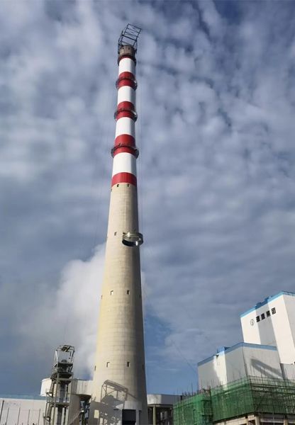 煙囪美化、煙囪彩繪