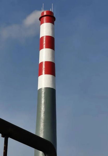 煙囪刷航標、煙囪刷涂料