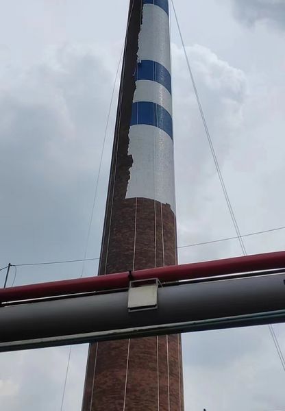 煙囪刷航標、煙囪刷涂料