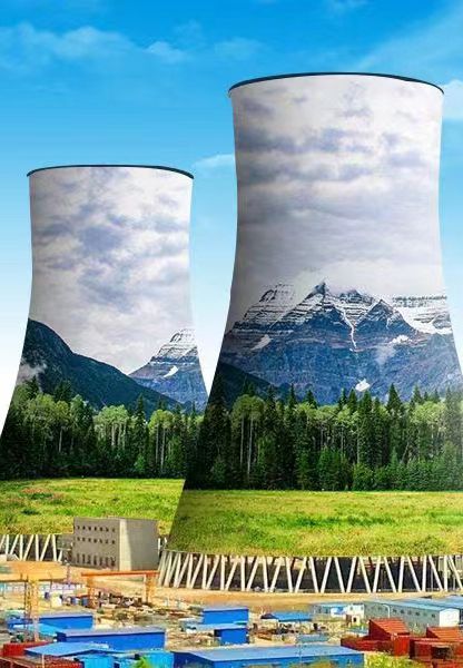 煙囪刷航標、煙囪刷涂料