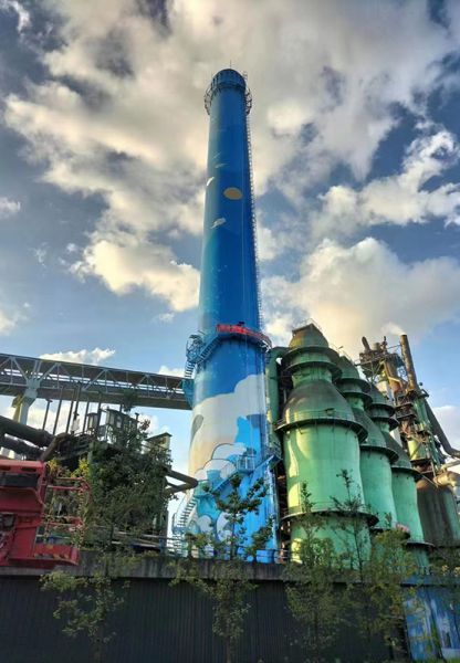 煙囪刷航標、煙囪刷涂料