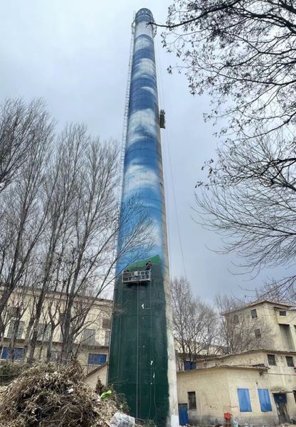 煙囪刷航標(biāo)、煙囪刷涂料