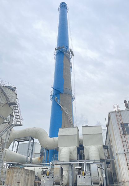 煙囪刷航標(biāo)、煙囪刷涂料