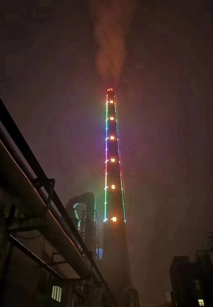 煙囪刷航標(biāo)、煙囪刷涂料