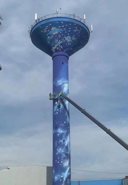 煙囪刷航標(biāo)、煙囪刷涂料