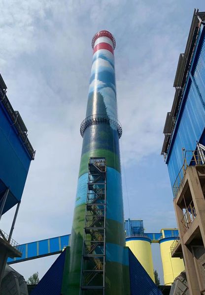 煙囪刷航標(biāo)、煙囪刷涂料