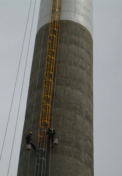 煙囪刷航標(biāo)、煙囪刷涂料