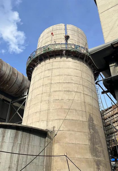 煙囪拆除，水塔拆除