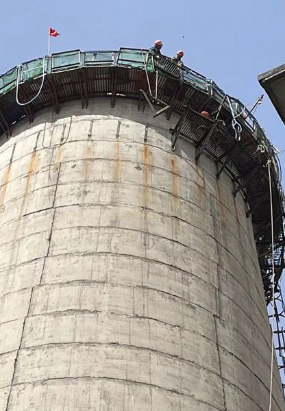 煙囪拆除，水塔拆除