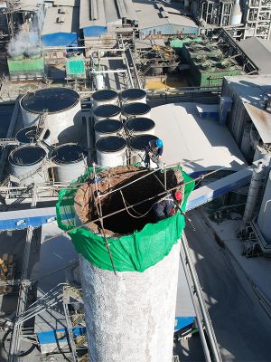 煙囪拆除，水塔拆除