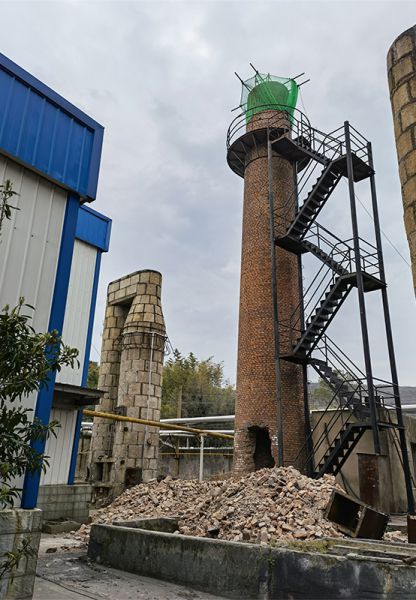 煙囪拆除，水塔拆除