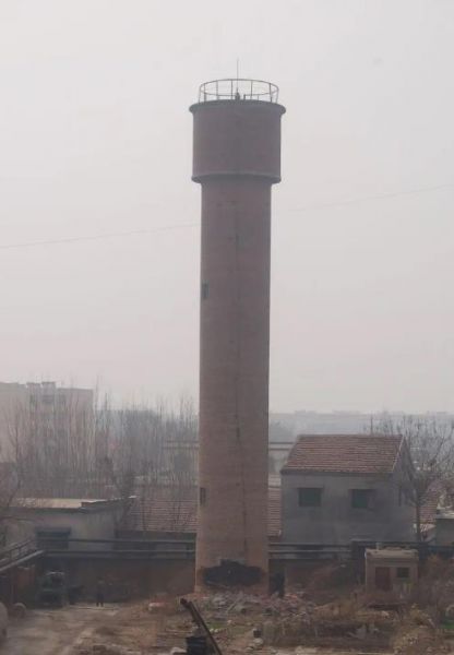 煙囪拆除，水塔拆除